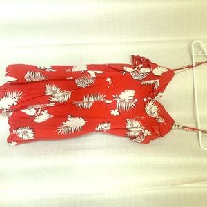 Forever 21 Tropical Romper